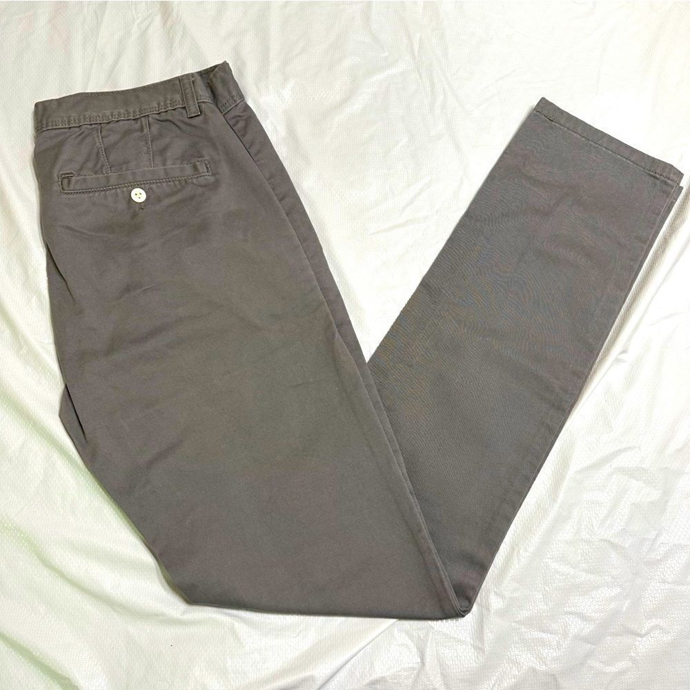 Men's Gray Topman Skinny Chino Pants Size 30.